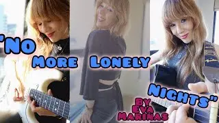 🎸 No More Lonely Nights (Full Cover) | Paul McCartney | Original Solo by Eva Marinas ❤️&zwj;🔥✨️