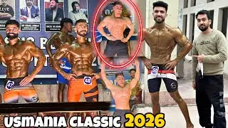 Usmania Classic Bodybuilding Competition 2026 | Super Impressed with the quality of Athletes 🔥