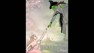#GELPHIE || old sketch || #fyp #wicked #wickedthemusical #galinda #elphaba