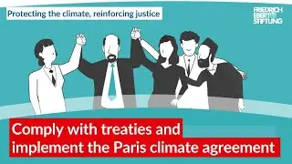 Comply with treaties and implement the Paris climate agreement