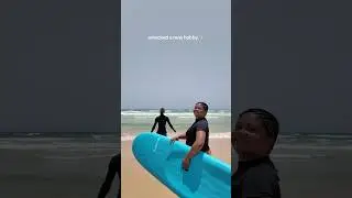brb. going to make surfing in Senegal my personality! 🇸🇳 #blacktravelfeed #dakar #africantravel