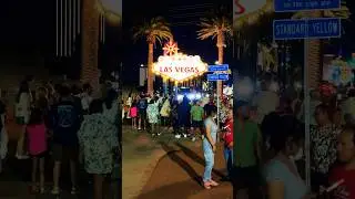 The Iconic Las Vegas Sign: Historical Landmark! #lasvegas #travel #shorts