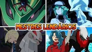 10 MESTRES POKÉMON QUE CAPTURARAM LENDÁRIOS!! (VOCÊ SABIA?)