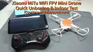 Xiaomi MiTu - Quick Unboxing & Indoor Test (Courtesy of Banggood.com)