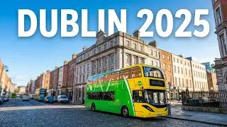 Hop on hop off bus, Dublin, Ireland, February, 2025 #dublin #sightseeingbus #ireland