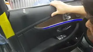 Benz E-class W213 - Front doortrim removal