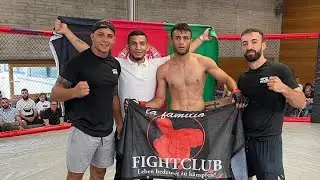Strong knockout from Parwez the Diamond 🥇 #knockout#finish#mma#youtubeshorts 