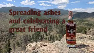 Spreading Chris's ashes and celebrating a great Father, Husband, Son, and Friend!