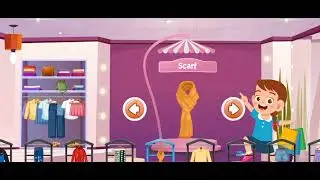 Fun English Learning Games for Kids | Learn Clothes Names in English