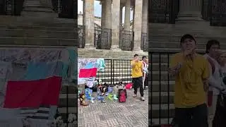 Rapper rocks in Bogota/Colombia