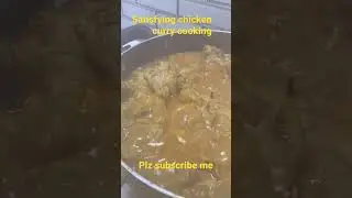 Satisfying sound # chicken curry# cooking sound#