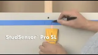 How to Use a Zircon StudSensor Pro SL Stud Finder to Find Wall Studs
