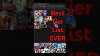Come Check Out my Anime Tier List!#anime #tierlist #jujutsukaisen #bleach #aot #naruto #demonslayer