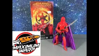 Crimson Empire Black Series Kir Kanos (not Carnor Jax) action figure review