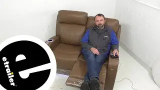 Review of Thomas Payne RV Couches and Chairs - Seismic Dual Reclining RV Loveseat Console - TP82KR