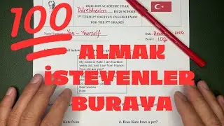 9. SINIF İNGİLİZCE 1.DÖNEM 2. YAZILI SORU VE CEVAPLARI #2024-2025