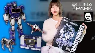 Unboxing Threezero Soundwave & Ravage from Bumblebee + Compared to MP-13