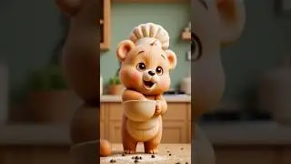 GomGom&rsquo;s Baking Disaster! 곰곰이의 대폭발  #gomgom #cute #funny #bear #cure #cartoon #곰곰이  #animation