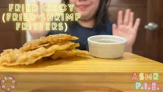 🇵🇭 ASMR Shrimp Okoy (Fried Shrimp Fritters) 🦐 Ultra Crispy Bites! | ASMR P.I.E. 🥧