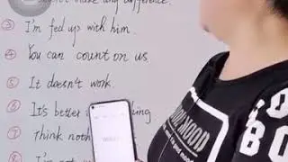 你可以6秒說出8句英文嗎