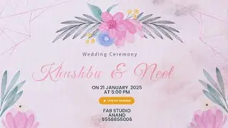 KHUSHBU & NEEL | WEDDING | FAB STUDIO | ANAND | 95588 55006