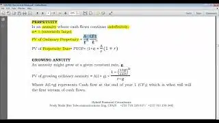Time Value of Money PART 7 | Perpetuity @acca