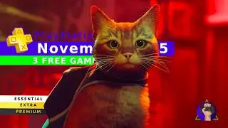 NOVEMBER PS PLUS GAMES ARE HERE! | Stray, WRC 24, Totally Accurate Battle Simulator