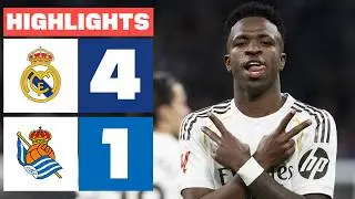 REAL MADRID 4 - 1 REAL SOCIEDAD | RESUMEN LALIGA EA SPORTS