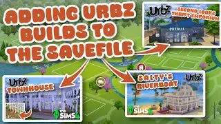 Starting to Add Urbz DS Builds to my Save file!! | Planning Zella's Save file (Part 7) | The Sims 4