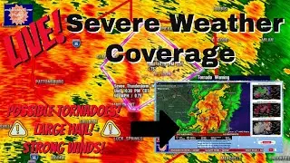 Live! Severe Weather Coverage - Plus HURRICANE FIONA Coverage
