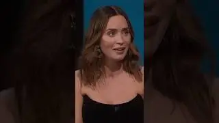 Emily Blunt reveals 🤣how Oleksandr was bribed with cake on shooting 🎂😂 #emily #shorts #emilyblunt