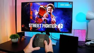 Street Fighter 6 | Геймплей на Switch 2 &ndash; Портативный режим против 27-дюймового 4K-монитора