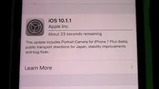 How to Update iPhone 7 to iOS 10.1.1 over WiFi