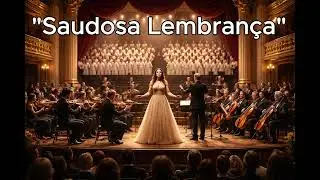 Saudosa Lembrança -  Harpa cristã  2 - Orquestra - cantora lírica e coral