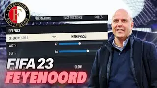 Recreate Arne Slot&rsquo;s 4-2-3-1 Feyenoord Tactics in FIFA 22 (works on FIFA 23)