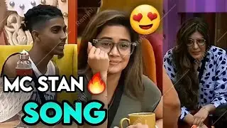MC Stan singing a rap song basti ka Hasti | Bigg Boss house | #mcstan #biggboss16 #video #viral
