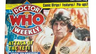 Vintage 1979 Doctor Dr Who Weekly Comic Magazine Number 4 - Fantastic Fourth Issue - Nov 7th 1979