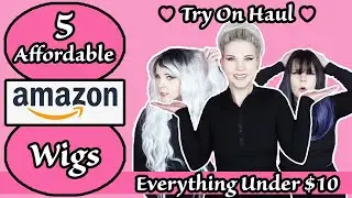 Testing AFFORDABLE Amazon WIGS Under $10!
