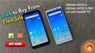 Trick to buy products from Flipkart | Mi.com during flashsale