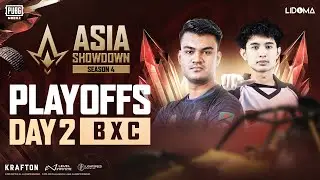 PUBG MOBILE ASIA SHOWDOWN S4 | PLAYOFFS DAY 2 FT. #BTR #A1 #RRQ #VOIN #ATR #SEM9 #AST #DX #T2K