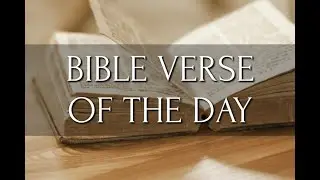 Bible verse of the day from Pastor Greg - John 14.3.mov