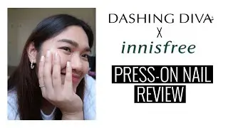 Dashing Diva x Innisfree Press On Nails Tutorial and Review | Hazy Days