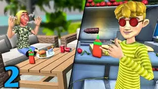 Little Prankster Master Funny Prank Simulator 3D Android Gameplay Walkthrough Part 2
