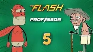 😱The Flash vs Professor-Episode 5 |Funny Cartoon Animation |Telugu |flash man 2026 |flash man comedy