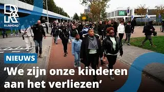 Emotionele herdenkingstocht voor doodgeschoten Jerryson | Rijnmond