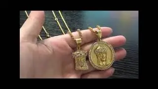 Hip Hop Jewelry | Jesus Piece | BlingJewelz.com No Fade Jewelry