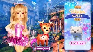⏰ REINDEER Location + SECRETS in the NEW Winter Mini Quest Dress to Impress