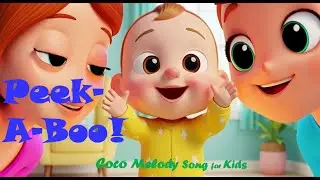 Peek-A-Boo | Cute Baby Peekaboo Song | Coco Melody