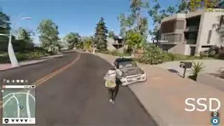 Watch Dogs 2 - HDD vs SSD (Stuttering fix)