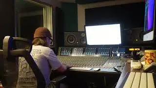 Sum Mixing A Rap Song On An SSL Duality Console